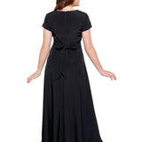 Denise Sweetheart Neck,  Short Sleeve Dress