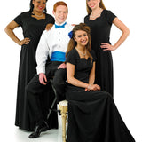 Denise Sweetheart Neck,  Short Sleeve Dress