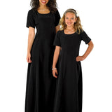 Zelda Scoop Neck Short Sleeve Dress