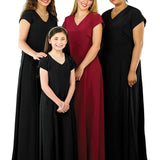 Sabrina V-Neck Cap Sleeve Dress