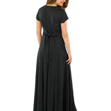 Melissa Heart Shaped Neck, Cap Sleeve Dress