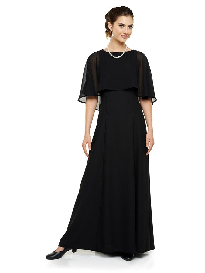 Destiny Boat Neck Cape Dress G2 Performance Band Accessories Destiny Boat Neck Cape Dress G2 Performance Band Accessories