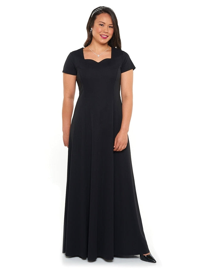 Hayley Sweetheart Neck, Short Sleeve Dress G2 Performance Band Accessories Hayley Sweetheart Neck, Short Sleeve Dress G2 Performance Band Accessories