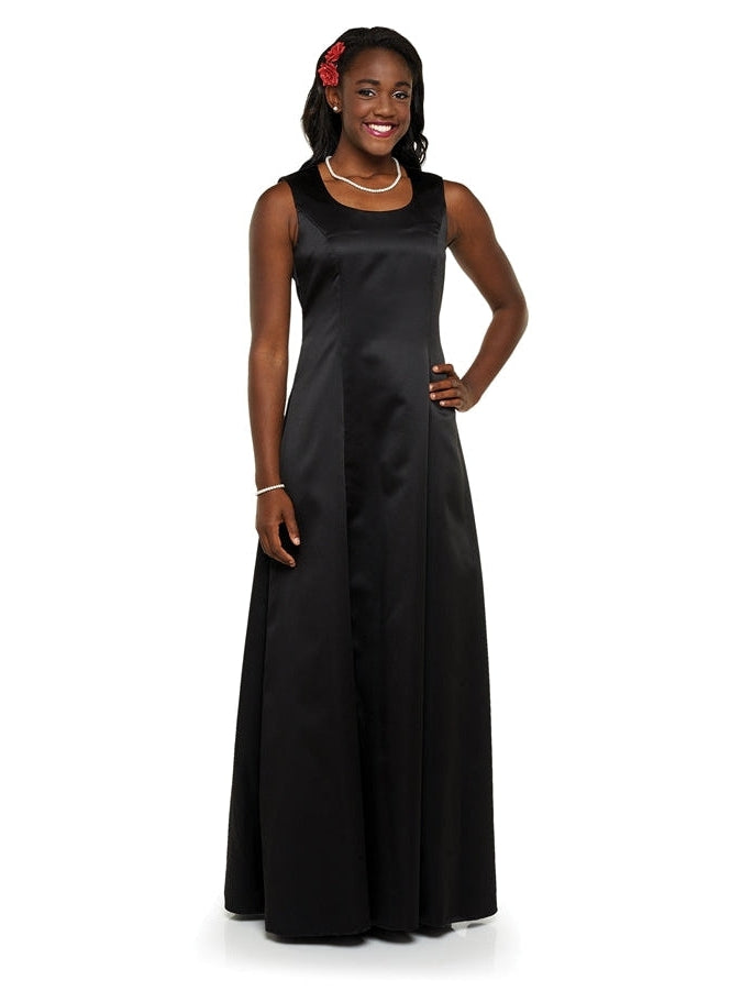 Penelope Scoop Neck, Sleeveless Satin Dress G2 Performance Band Accessories Penelope Scoop Neck, Sleeveless Satin Dress G2 Performance Band Accessories
