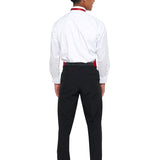 Wing Tip Collar Pleated Tuxedo Shirt