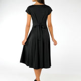 Paris Cowl Neck Cap Sleeve Show Choir Dress