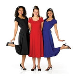 Rachel Sweetheart Neck Short Sleeve Show Choir Dress