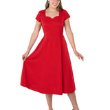 Rachel Sweetheart Neck Short Sleeve Show Choir Dress