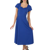 Rachel Sweetheart Neck Short Sleeve Show Choir Dress