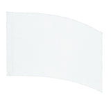 DSI Practice Flags – Curved Rectangle White