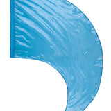 DSI Crystal Clear Swing Flags Deep Turquoise