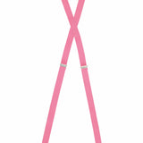 Styleplus Pink Clip On Suspenders