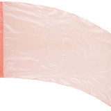 DSI Solid Crystal Clear Flags Peach
