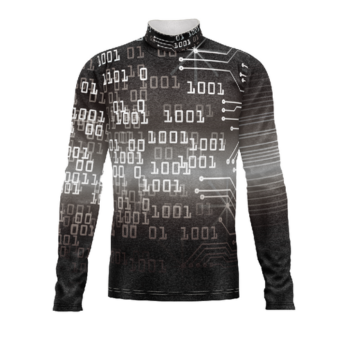 Marching Band Flow Flex Performance Top G130 featuring a long-sleeve athletic fit with high-stretch fabric designed for marching band performance.