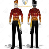 Jefferson Forest HS - Furb Tops (Cropped) + Waist Drops + Shako Wraps (Set)