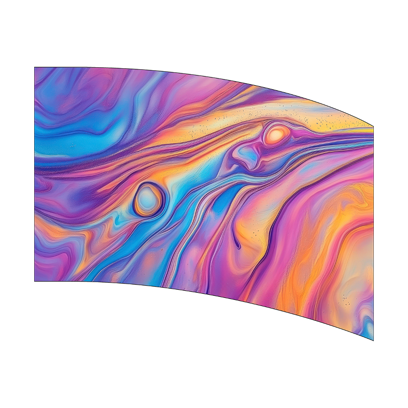 Colorful abstract design on a white background