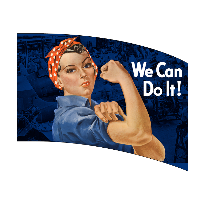 PGF137-Rosie Flag