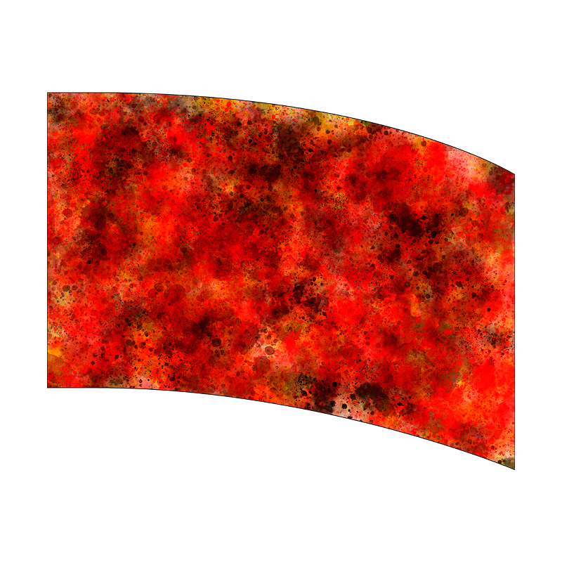 PGF139-RedSplatter Flag