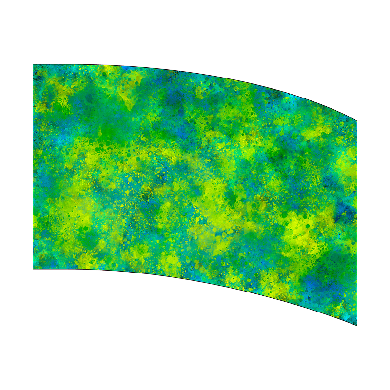 PGF140-GreenSplatter Flag