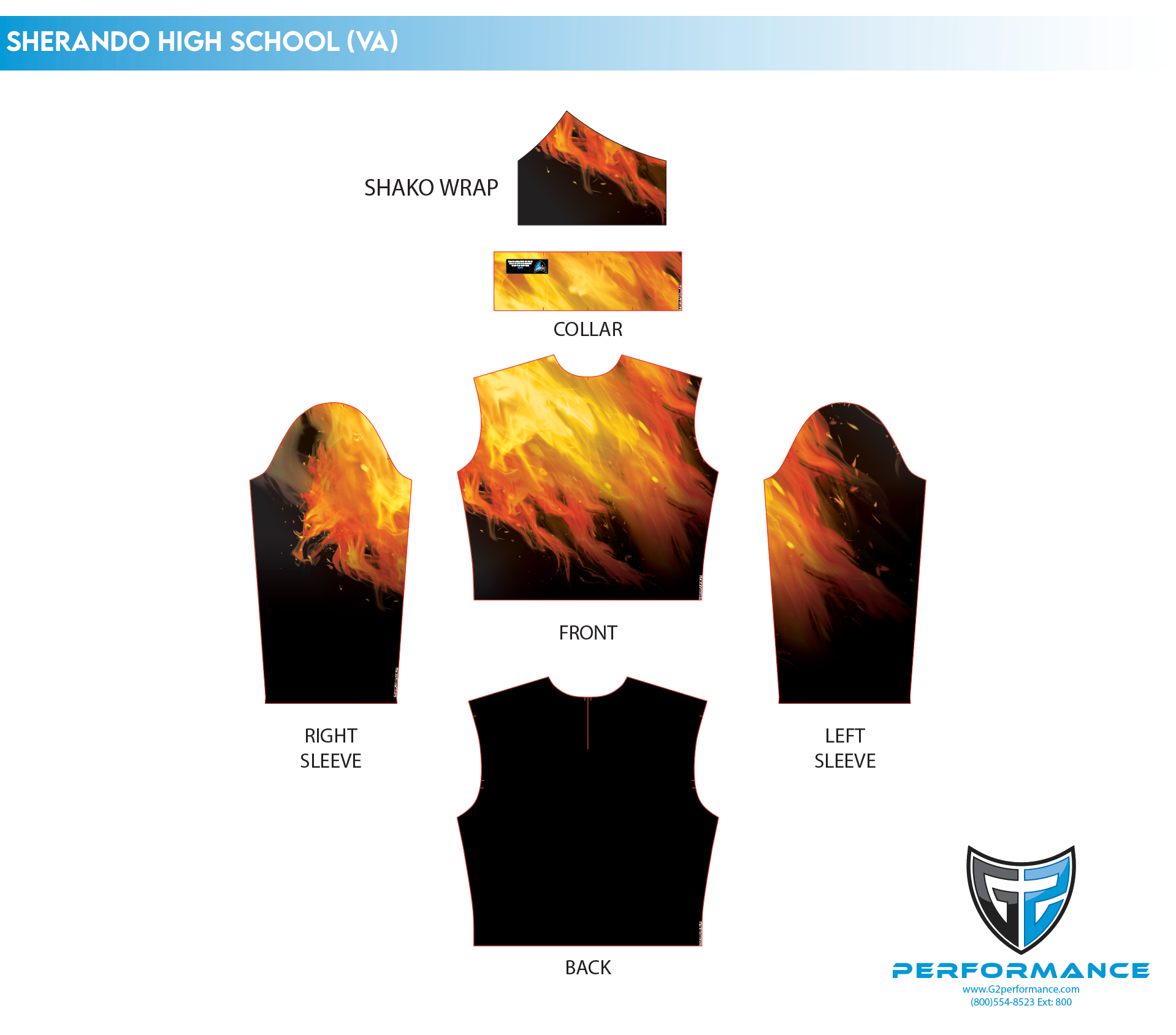 Sherandy Sherando HS - Furb Top – G2 Performance Band Accessories