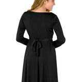 Caroline Sweetheart Neck, Long Sleeve Dress