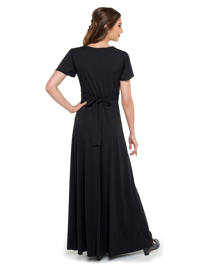 Clara Heart Shaped Neck Flutter Sleeve Dress G2 Performance Band Accessories Clara Heart Shaped Neck Flutter Sleeve Dress G2 Performance Band Accessories
