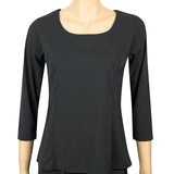 Carrie Scoop Neck 3/4 Sleeve Blouse