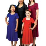 Valentina Sweetheart Neck Short Sleeve Show Choir Dress