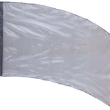 DSI Solid Crystal Clear Flags Graphite