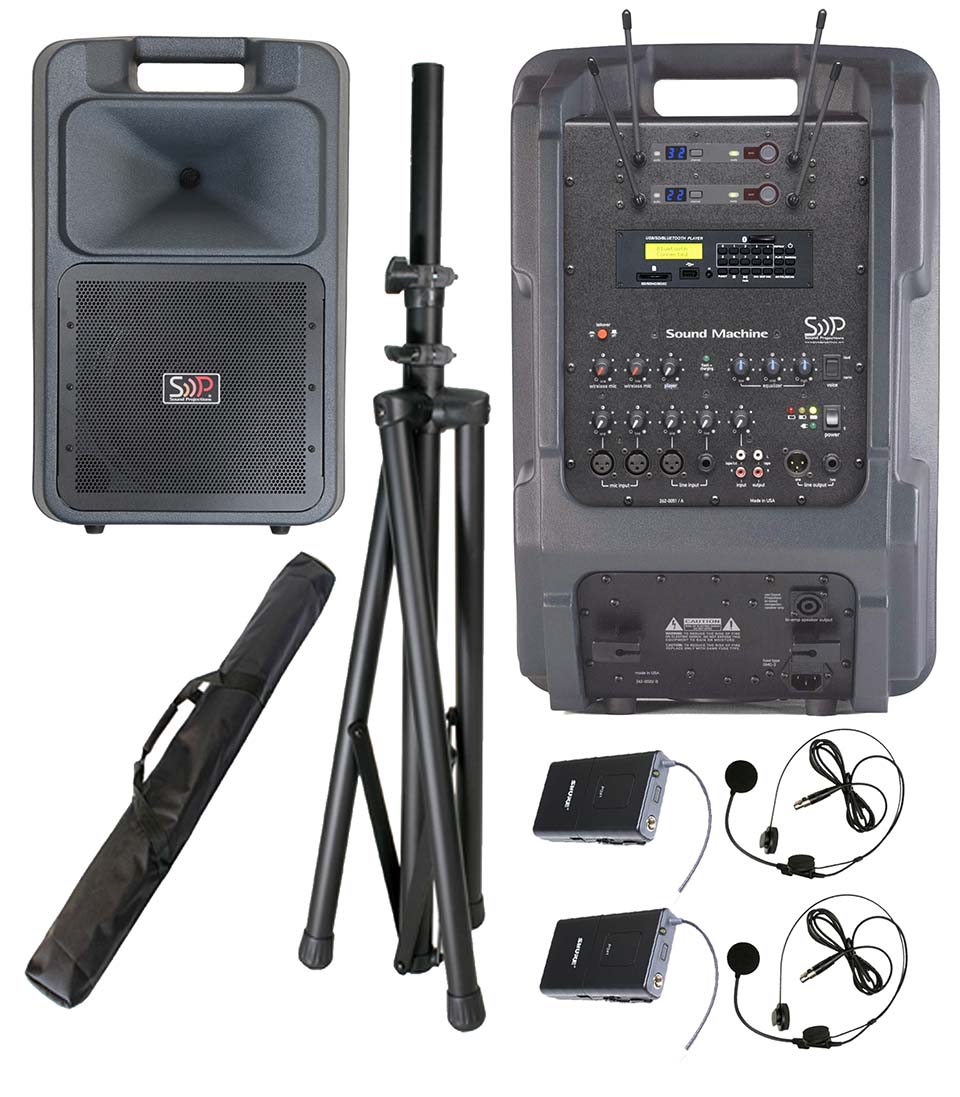 DSI Sound Machine with 2 Wireless Headsets – G2 Performance Band ...