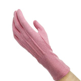 Dinkles Pink Long-Wristed Cotton Glove